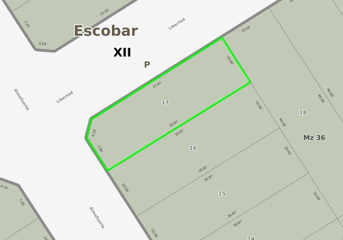 Imagen 2 de 15 de Terreno En Esquina En Venta, Ideal Desarrollos Escobar