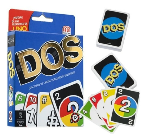 Imagen 3 de 8 de Juego De Cartas Dos Ruibal Mattel Original
