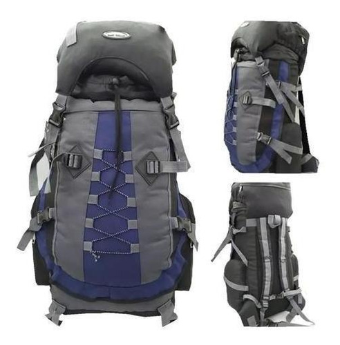 Mochila De Camping Impermeável 60l Trekking Viagem 6103