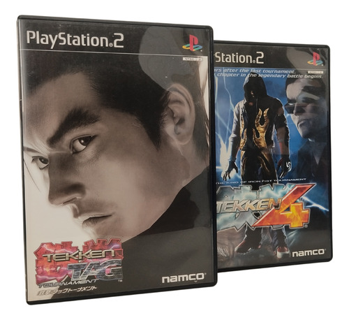 Tekken Tag E Tekken 4 Original Japonês Ps2 (Recondicionado)