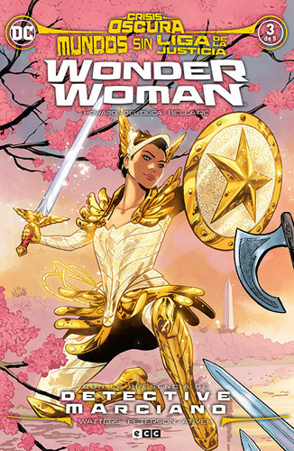 Mundos sin Liga de la Justicia: Wonder Woman, de Howard, Tini. Editorial ECC ediciones, tapa blanda en español