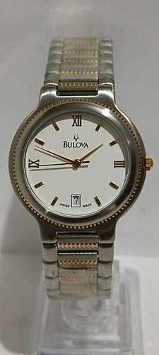 Impecable Reloj Suizo Bulova Classic Extraplano No Tissot