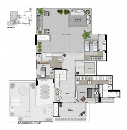 Imagem 20 de 20 de Apartamento No Cabral De 192,04 M2 Com 3 Quartos - La15917.403-rede - La15917.403