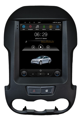 Multimidia Tesla Ranger 12/16 Android 13 2gb Carplay 9,7p 