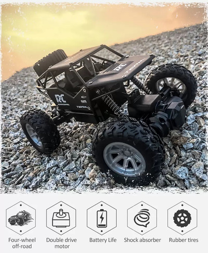 Auto Control Remoto 4x4 Rock Crawler Todoterreno