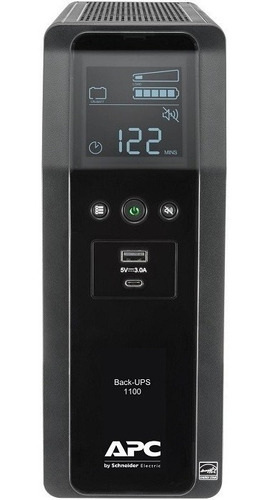 No Break Apc Br1100m2-lm 1100va 600w 120v 10 Contactos 2 /vc