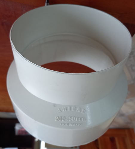 Cople Pvc Sanitario 8 (200 Mm) X 6 (150 Mm), 1 Piezas