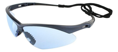 Lentes De Seguridad Jackson Safety Nemesis V30 Azul Claro Color Negro