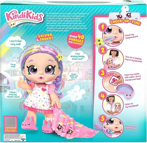 Muñeca Kindi Kids Kate 40 Frases Y Sonidos En Ingles