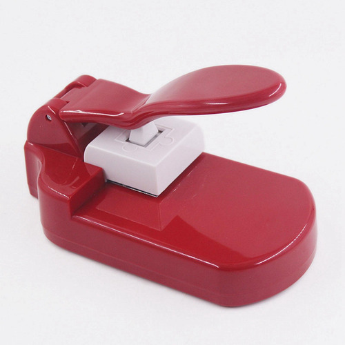 Máquina De Fazer Quebra-cabeça De Papel Artesanal Vermelho