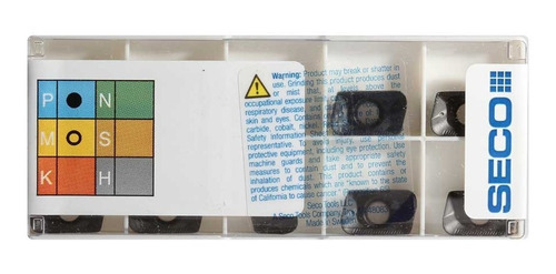 10 Insertos Para Fresado Xomx120420tr-me08 Mp2500 Seco