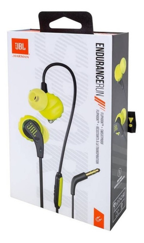 Auriculares in-ear JBL Endurance Run yellow