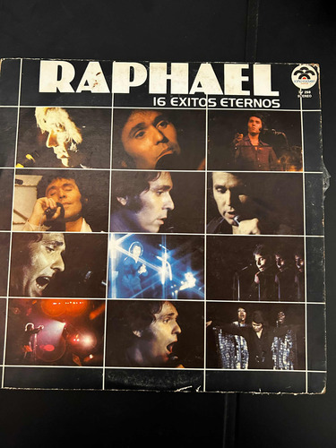 Disco De Vinilo Raphael 16 Éxitos Eternos