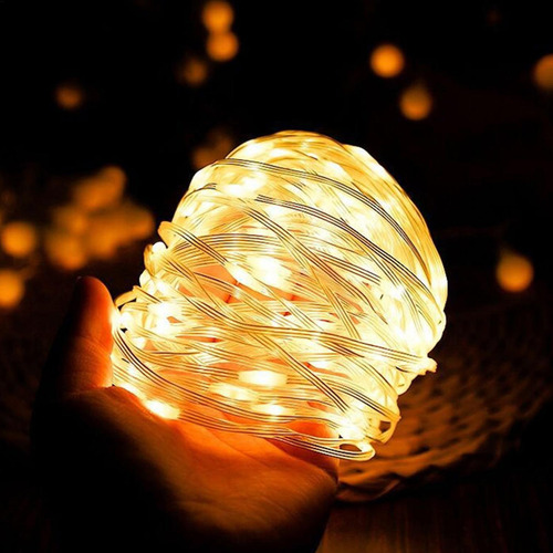 Cadena De Luces Solares Para Acampar Al Aire Libre Linterna