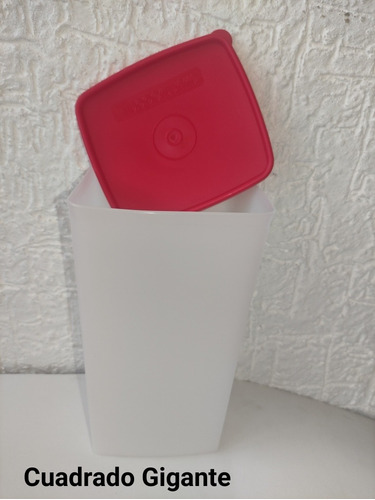 Envase Cuadrados Gigante Tupperware 