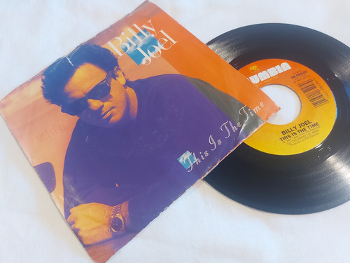 Billy Joel This Is The Time 7  Lp Vinyl Single Omi 
