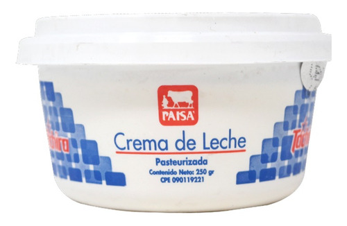 Crema De Leche Paisa (250g) Caja (16 Unidades)