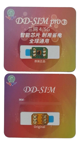 R - Sim Dd-sim Pro 3 Liberación iPhone 4g / 5g