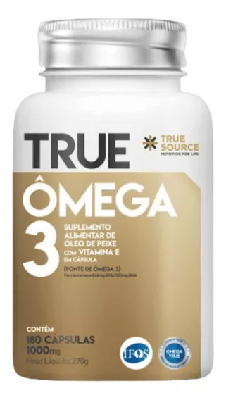 Ômega 3 True Source - 180 Cápsulas Concentradas