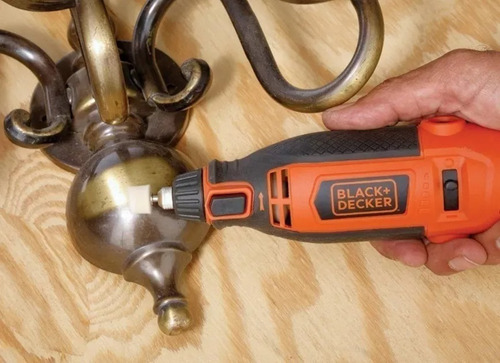 Mini Torno De Mano Black Decker Rt18ka Accesorios + Maleta Frecuencia 0 Potencia 120 W