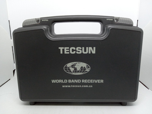Imagem 2 de 10 de Rádio Receptor Tecsun Pl990 + Gravador Q3 Maleta Antena Bat