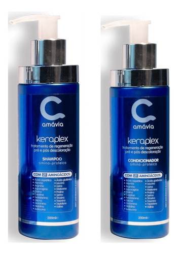Kit Keraplex (shampoo E Condicionador Amino-proteico) Amávia