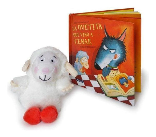 Libro: La Ovejita Que Vino A Cenar (incluye Peluche). Smallm