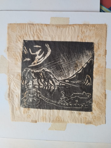 Oswaldo Goeldi - Xilogravura Original Assinada Pelo Artista (Usado)