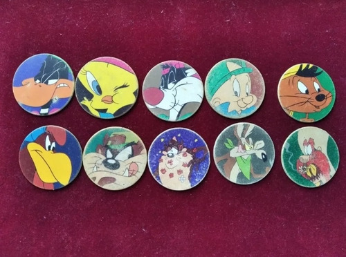 Master Tazos ( Looney Tunes, 1994) ( 10 Unidades ) 7v  (^o^)