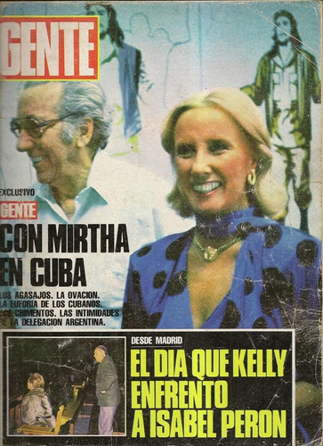 Gente 1984 Mirtha Legrand En Cuba Papina Fabbri Selva Mayo