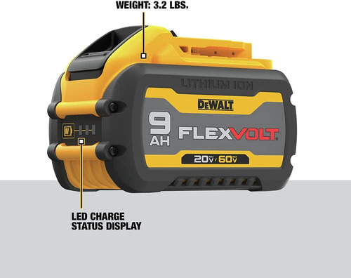 Dewalt Flexvolt 60v Max* Sierra Recíproca, Kit Inalámbrico (
