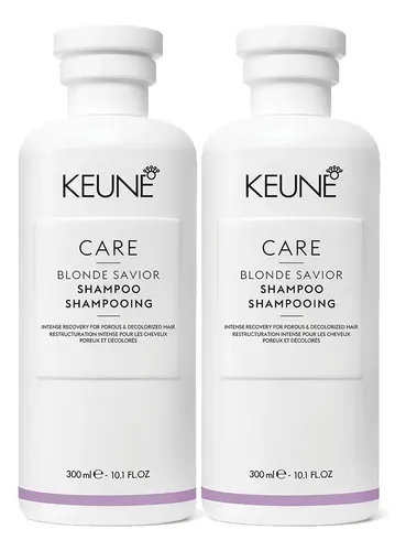 Kit de Shampoo Keune Care Blonde Savior Para Cabelos Loiros (2 unidades)