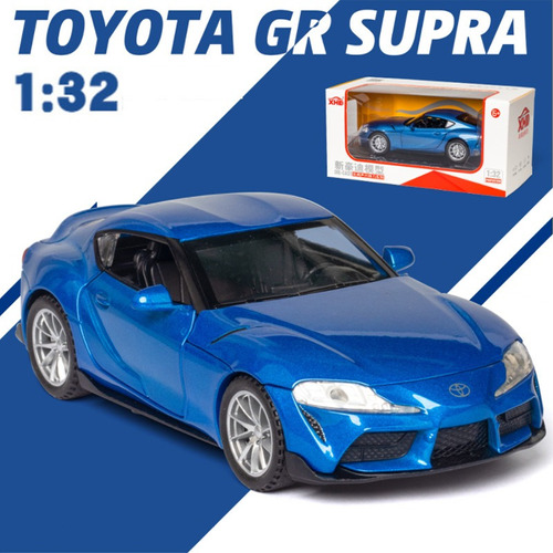 Rapido Y Furioso Toyota Gr Supra Miniatura Metal Autos 1:32