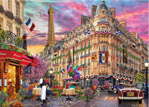 Ceaco - David Maclean - Ciudades - Bonjour Paris - Puzzle De