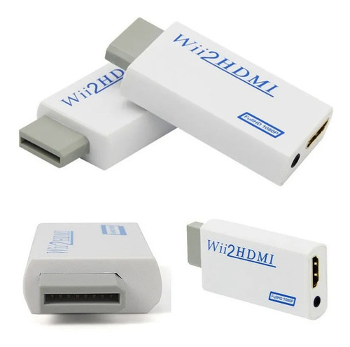 Adaptador Conversor Nintendo Wii A Hdmi Full Hd Audio Envíos