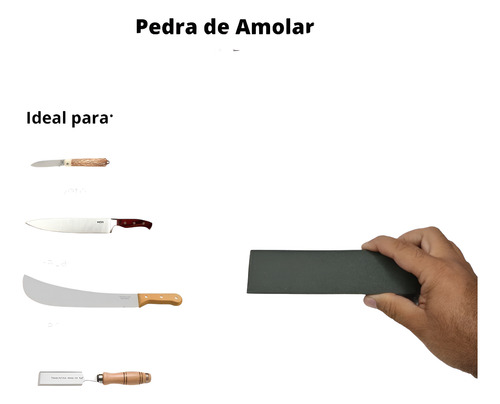 Pedra Afiar Dupla Face N108 Carborundum 8 G120/320