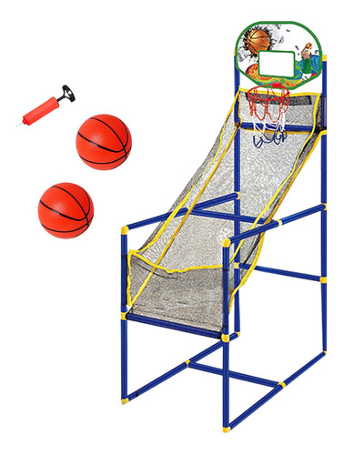 Juego De Baloncesto Arcade Con Altura Máquina Y 2 Bolas