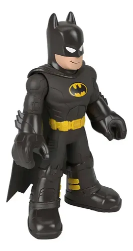  x Batman Black Size：S Boneco Batman Xl - 25cm Imaginext Fisher Price - Mattel