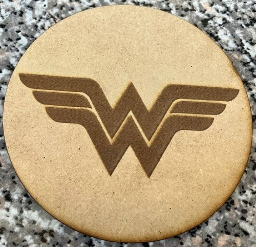 Portavasos Mdf Alusivos Logos Dc