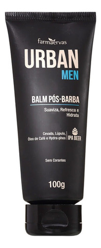 Balm Pos-barba Urban Men Ipa 100g Com Nota Fiscal 