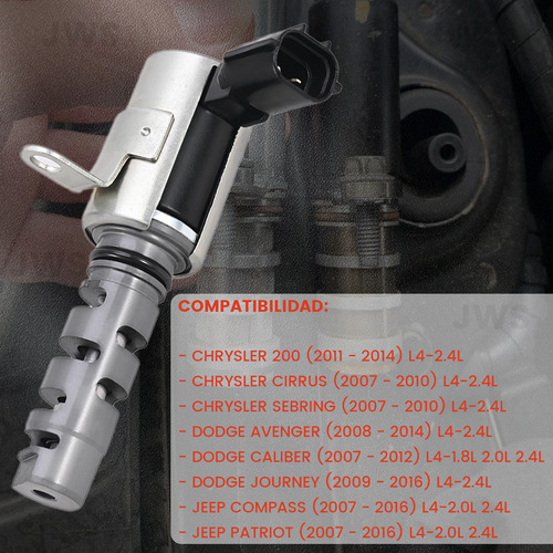 2 Solenoide Válvulas Vvt Admision Escape P/ Journey Avenger