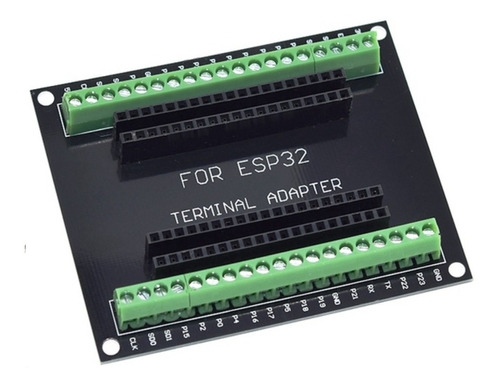 Adaptador Shield Esp32 Terminal Adapter Borneras Tornillos