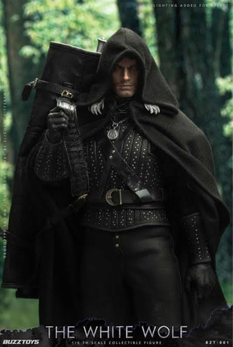 Geralt Rivia 1/6 Witcher Netflix Henry Caviil Hot Buzz Toys