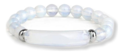 Pulsera Piedra Luna / Opalina Meditación Reiki 