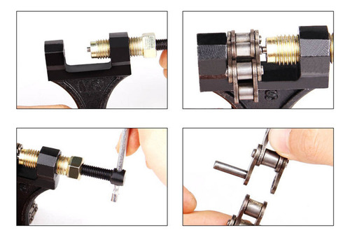 - Herramienta Para Romper Cadenas Para Motocicleta, Metal