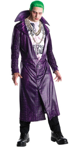 Disfraz De Lujo Para Adulto De Joker Talla Xl Halloween