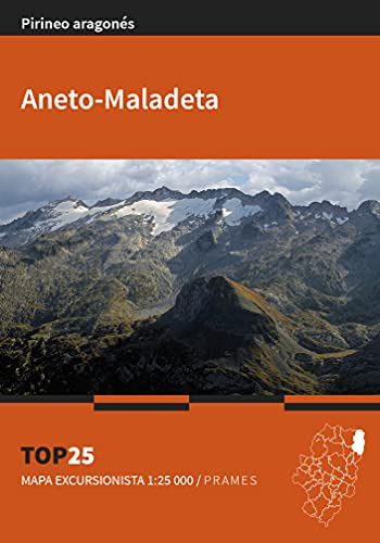 Mapa Top 25 Aneto-maladeta ( Nueva Edición )