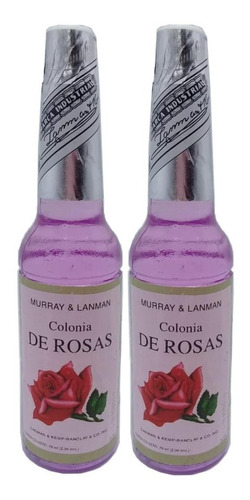 Água Florida Colônia Peruana De Rosas 2un. - Aroma Floral