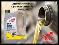 Comprar Aceite Motores Diesel Súper Truck Diesel Sae 50 Marca : Sky