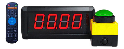 Temporizador Digital Publicidad Led Ligero Con Botón